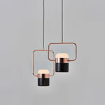 Solara Pendant Lamp Adjustable Glass with Brass - Letslighting