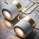 Solara Pendant Lamp Adjustable Glass with Brass - Letslighting