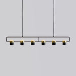 Solara Pendant Lamp Adjustable Glass with Brass - Letslighting