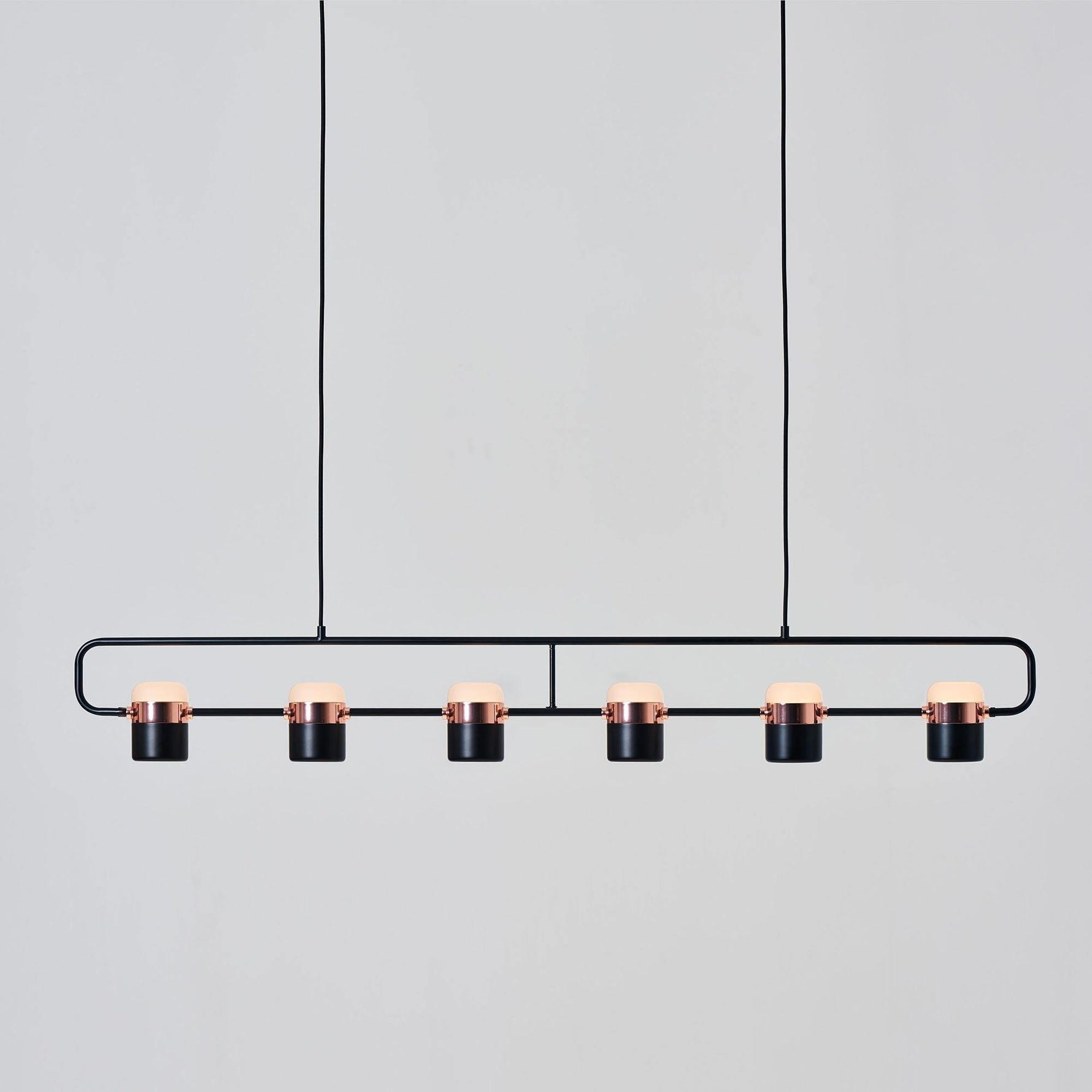 Solara Pendant Lamp Adjustable Glass with Brass - Letslighting