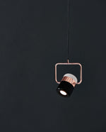 Solara Pendant Lamp Adjustable Glass with Brass - Letslighting