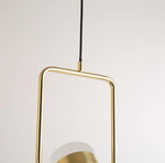 Solara Pendant Lamp Adjustable Glass with Brass - Letslighting