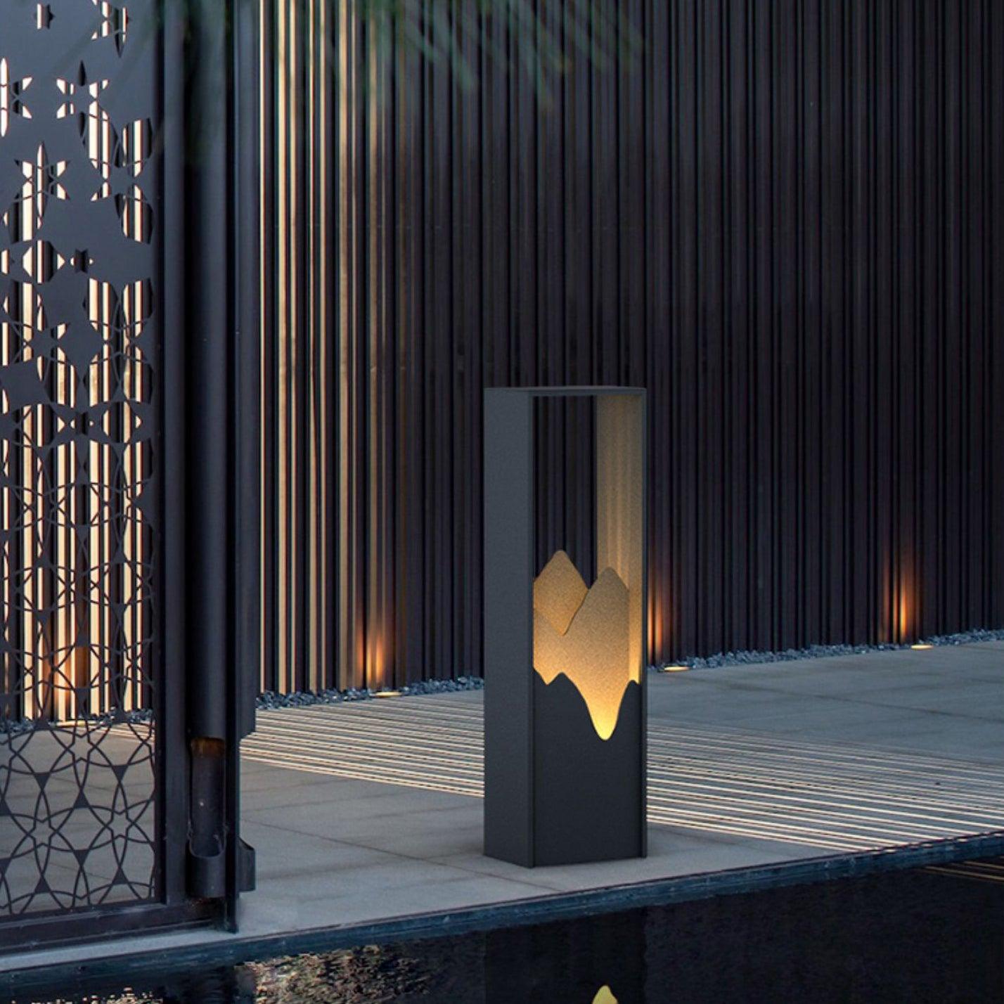 Zen Rustic Acrylic Outdoor Light - Lamp Outdoor