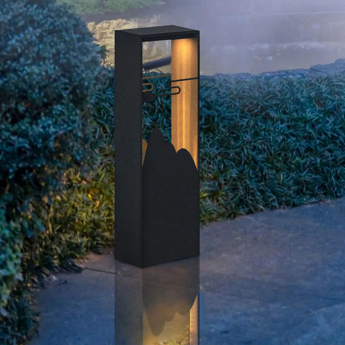 Zen Rustic Acrylic Outdoor Light - Lamp Outdoor