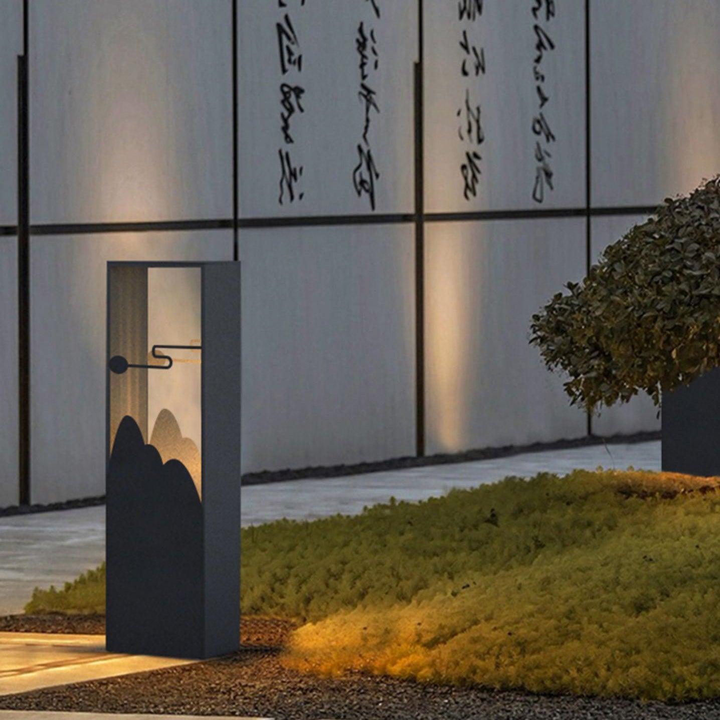 Zen Rustic Acrylic Outdoor Light - Lamp Outdoor