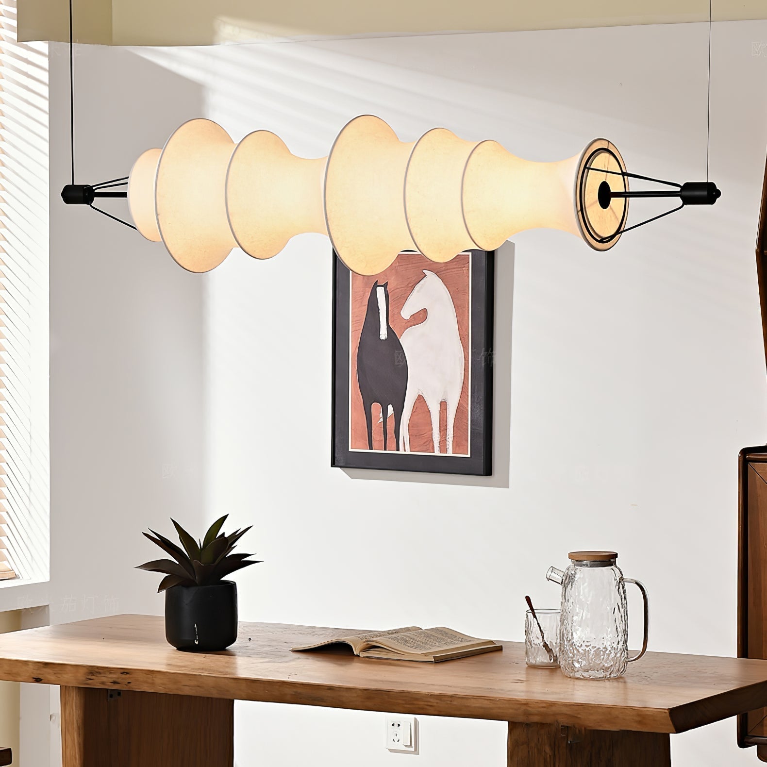 Linna Silk Pendant Lamp - Lamp Outdoor
