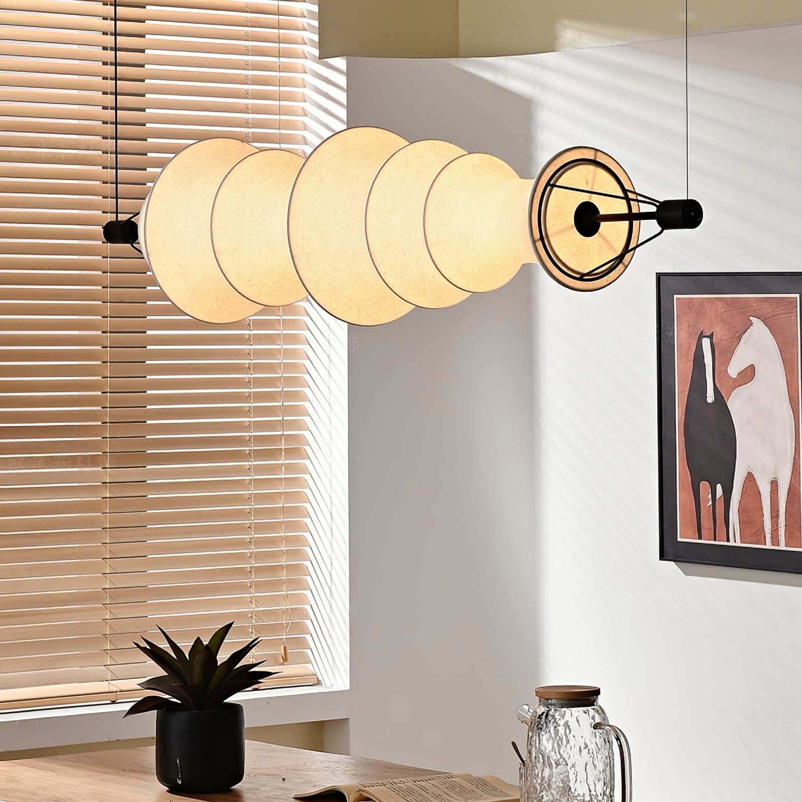 Linna Silk Pendant Lamp - Lamp Outdoor