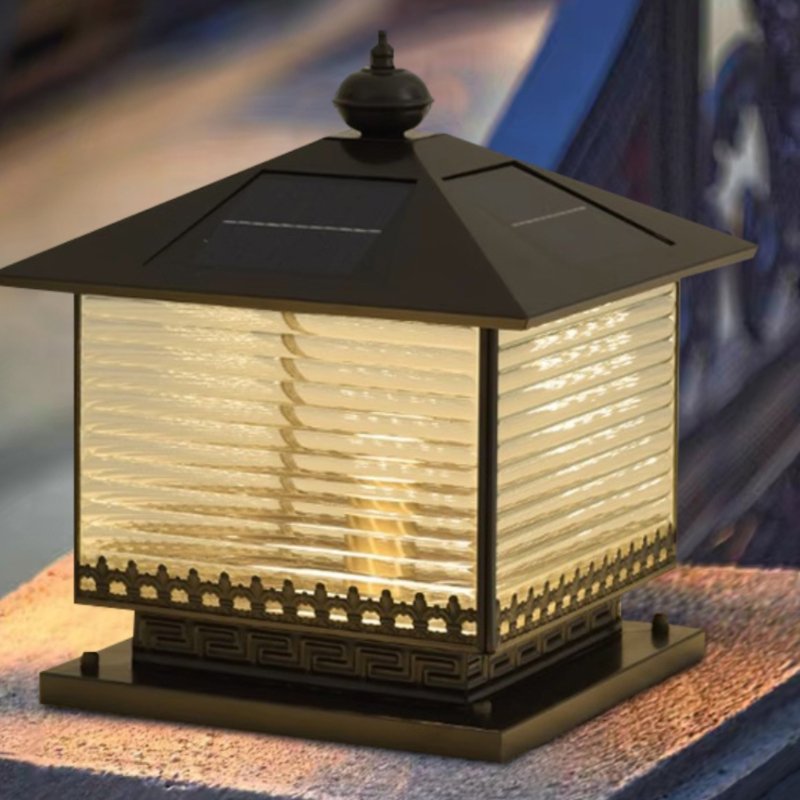 Liora Solar Pagoda Outdoor Light - Lamp Outdoor
