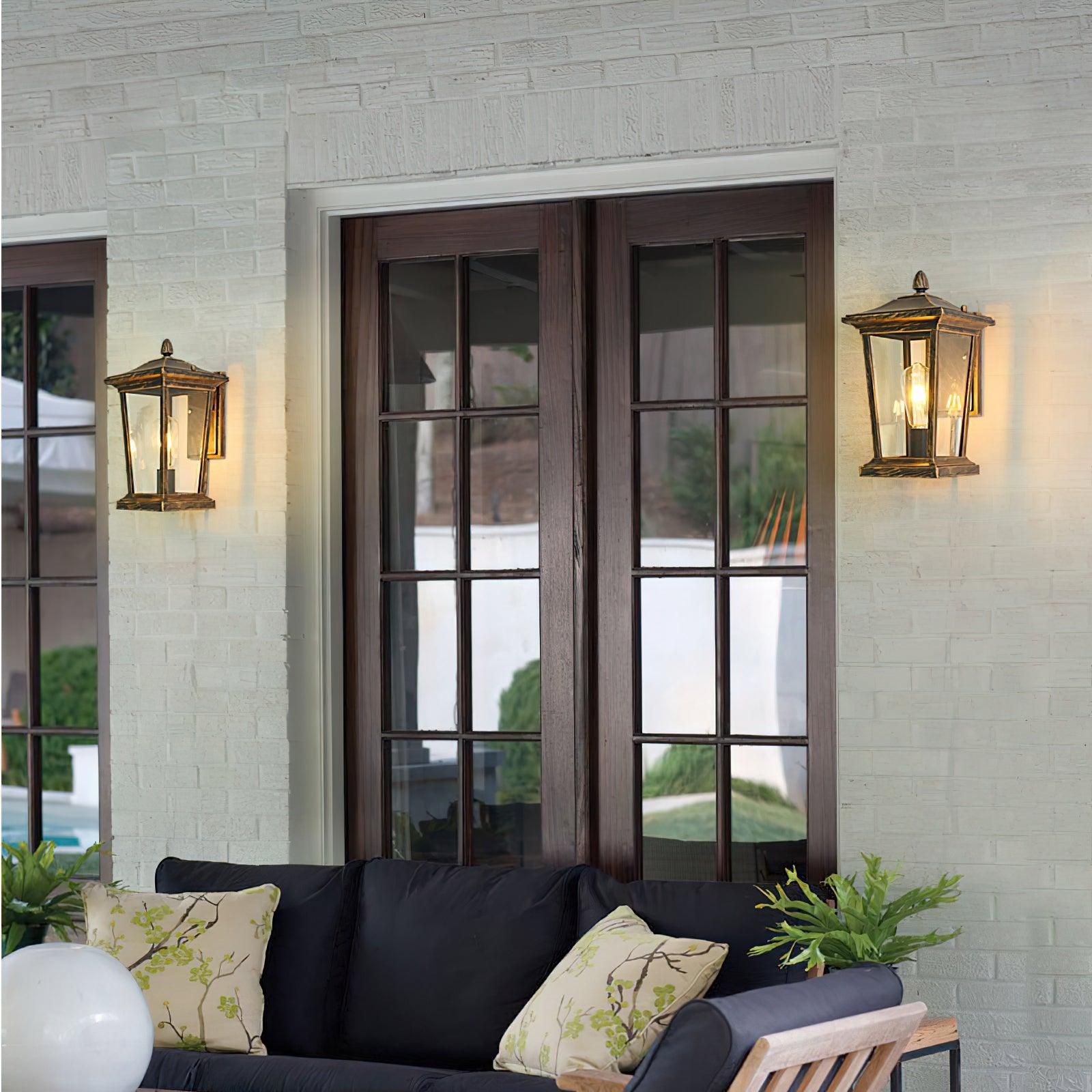 Lodge Birdcage Outdoor Wall Lamp - Lamp Outdoor