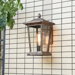 Lodge Birdcage Outdoor Wall Lamp - Lamp Outdoor