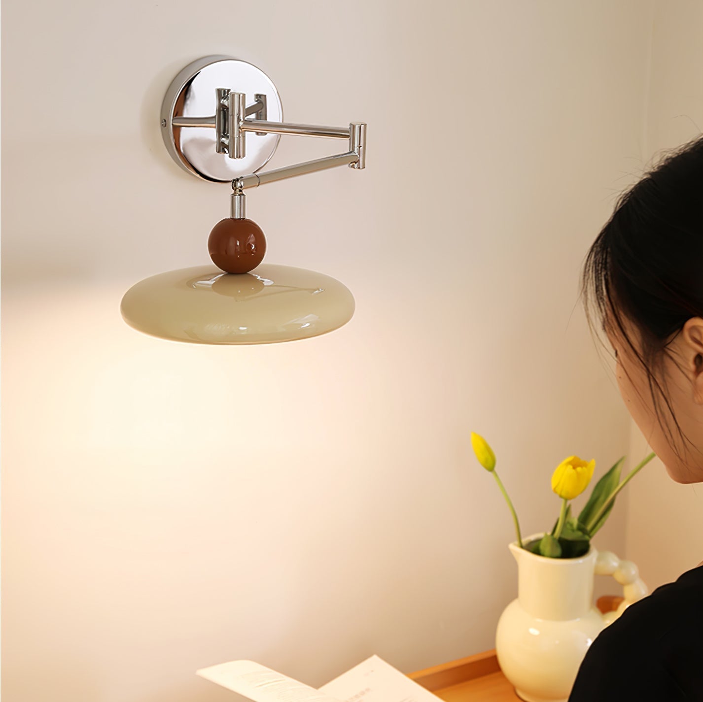 Lola Swing Arm Wall Lamp - Lamp Outdoor