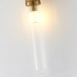 Olraeos Nordic Art Long Arc Glass Wall Lamp - Lamp Outdoor