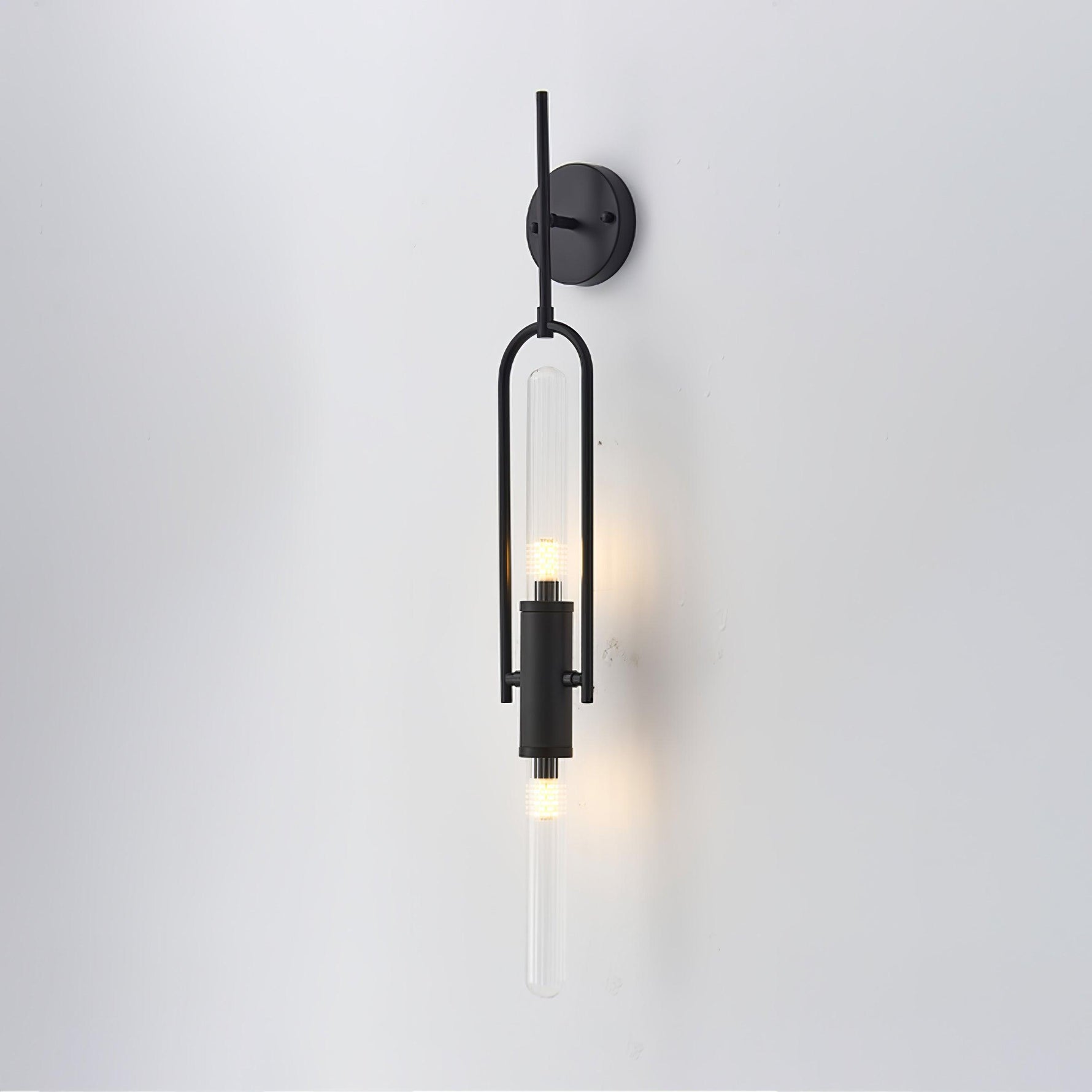 Olraeos Nordic Art Long Arc Glass Wall Lamp - Lamp Outdoor