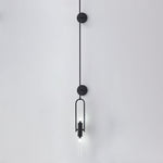Olraeos Nordic Art Long Arc Glass Wall Lamp - Lamp Outdoor