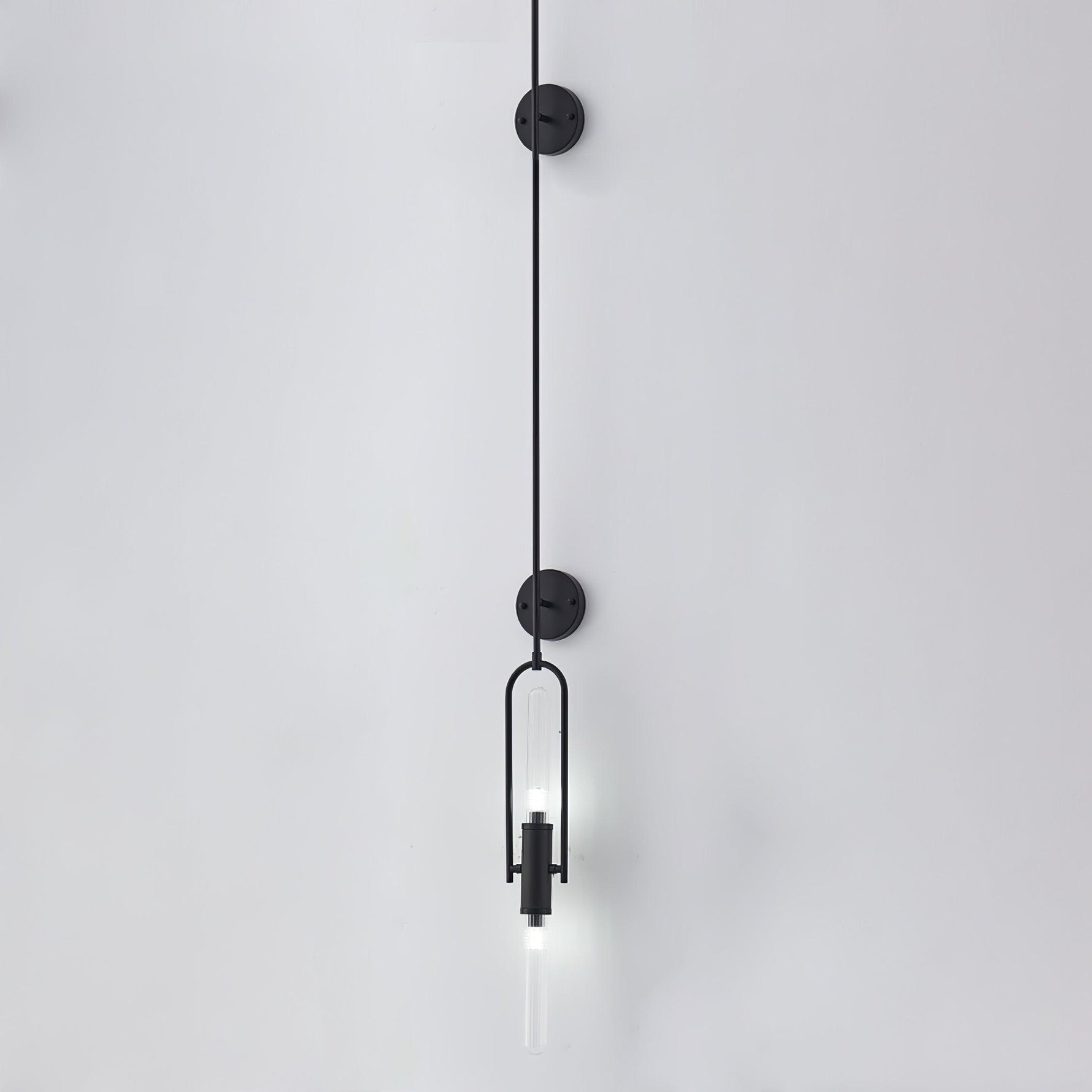Olraeos Nordic Art Long Arc Glass Wall Lamp - Lamp Outdoor