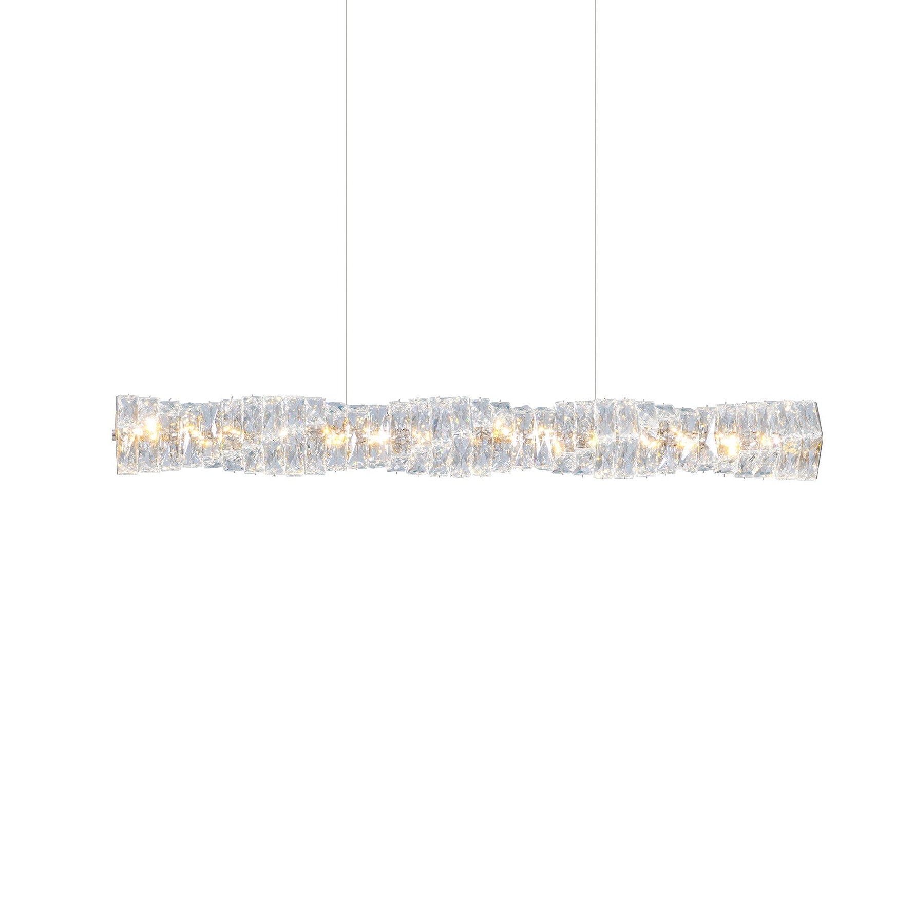 Long Crystal Pendant Lamp - Lamp Outdoor