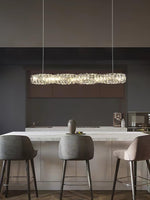 Long Crystal Pendant Lamp - Lamp Outdoor