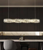 Long Crystal Pendant Lamp - Lamp Outdoor