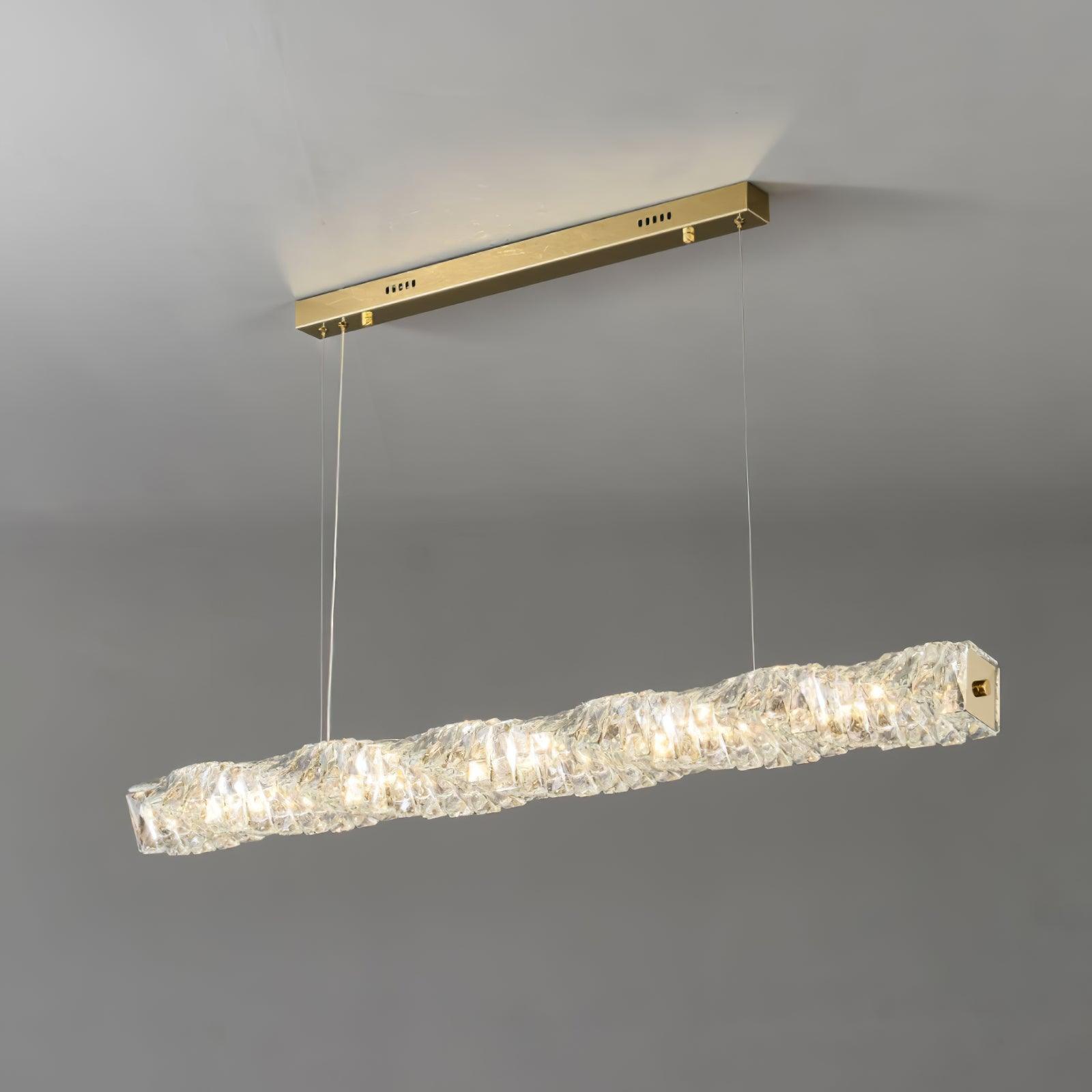 Long Crystal Pendant Lamp - Lamp Outdoor