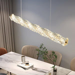 Long Crystal Pendant Lamp - Lamp Outdoor