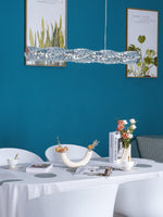 Long Crystal Pendant Lamp - Lamp Outdoor