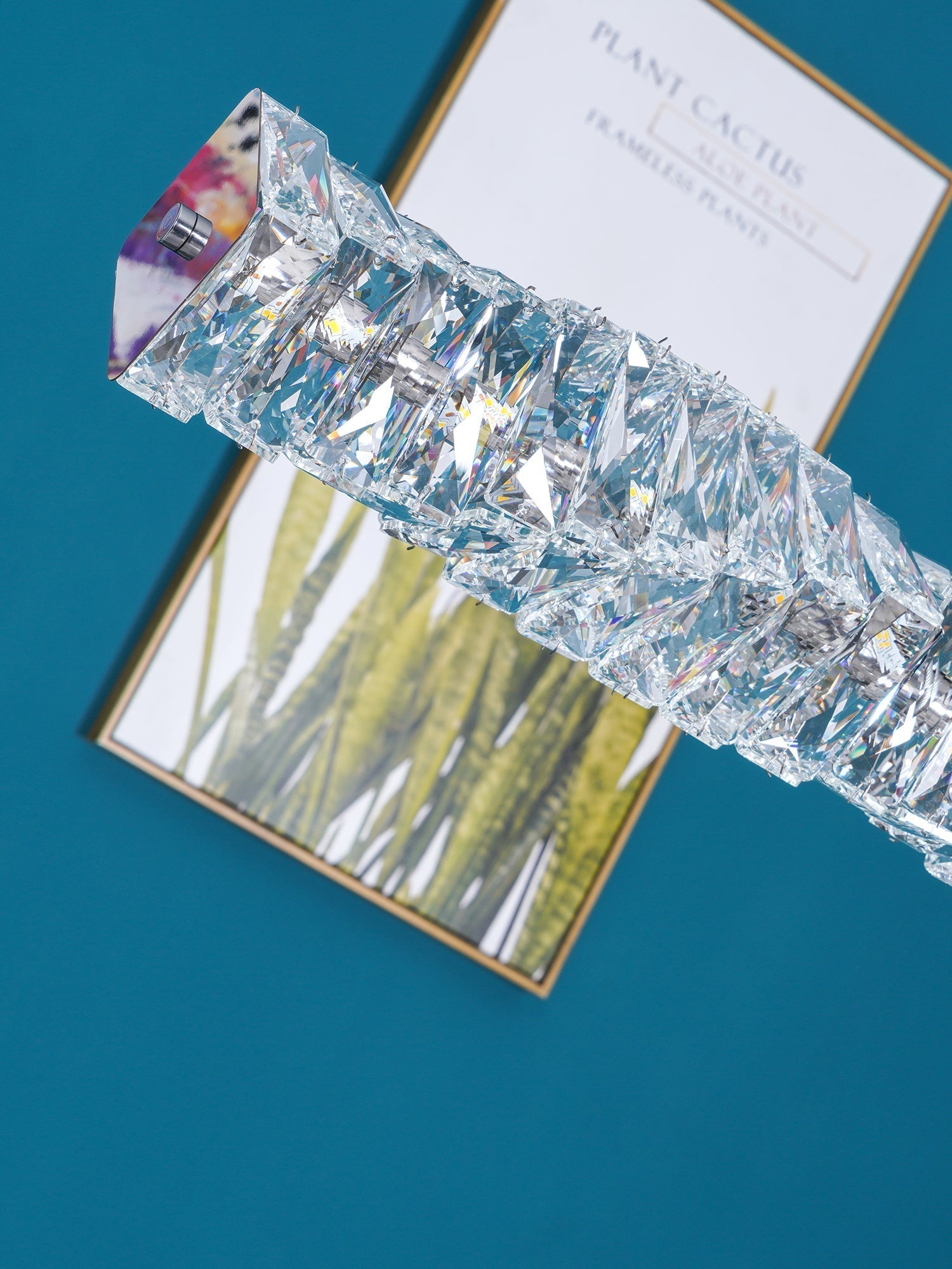 Long Crystal Pendant Lamp - Lamp Outdoor