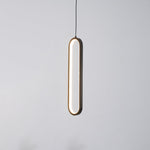 Long Oval LED Pendant Lamp - Lamp Outdoor