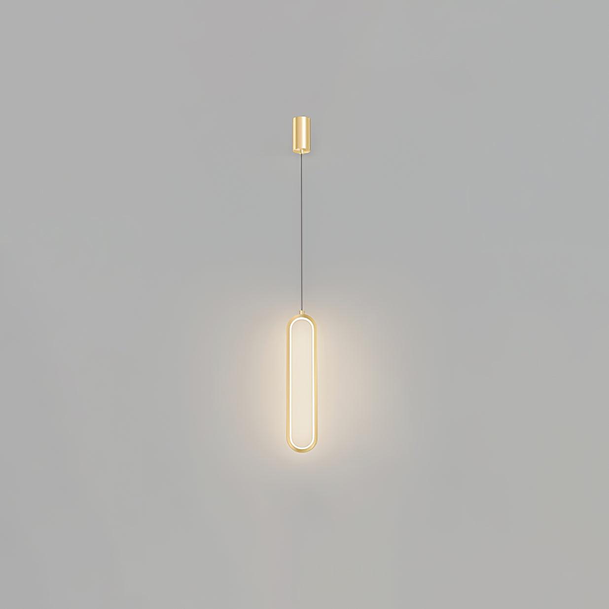 Long Oval LED Pendant Lamp - Lamp Outdoor