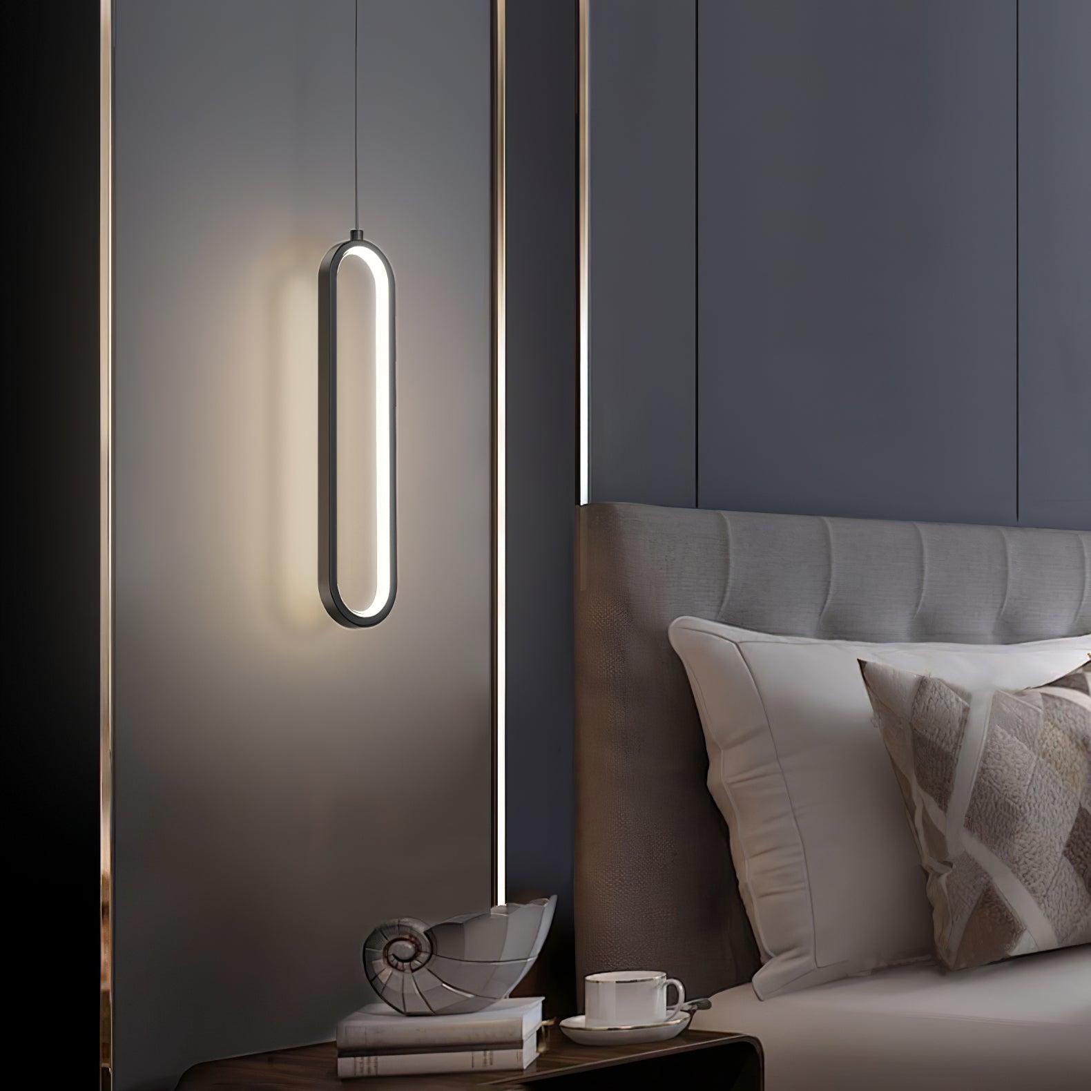 Long Oval LED Pendant Lamp - Lamp Outdoor