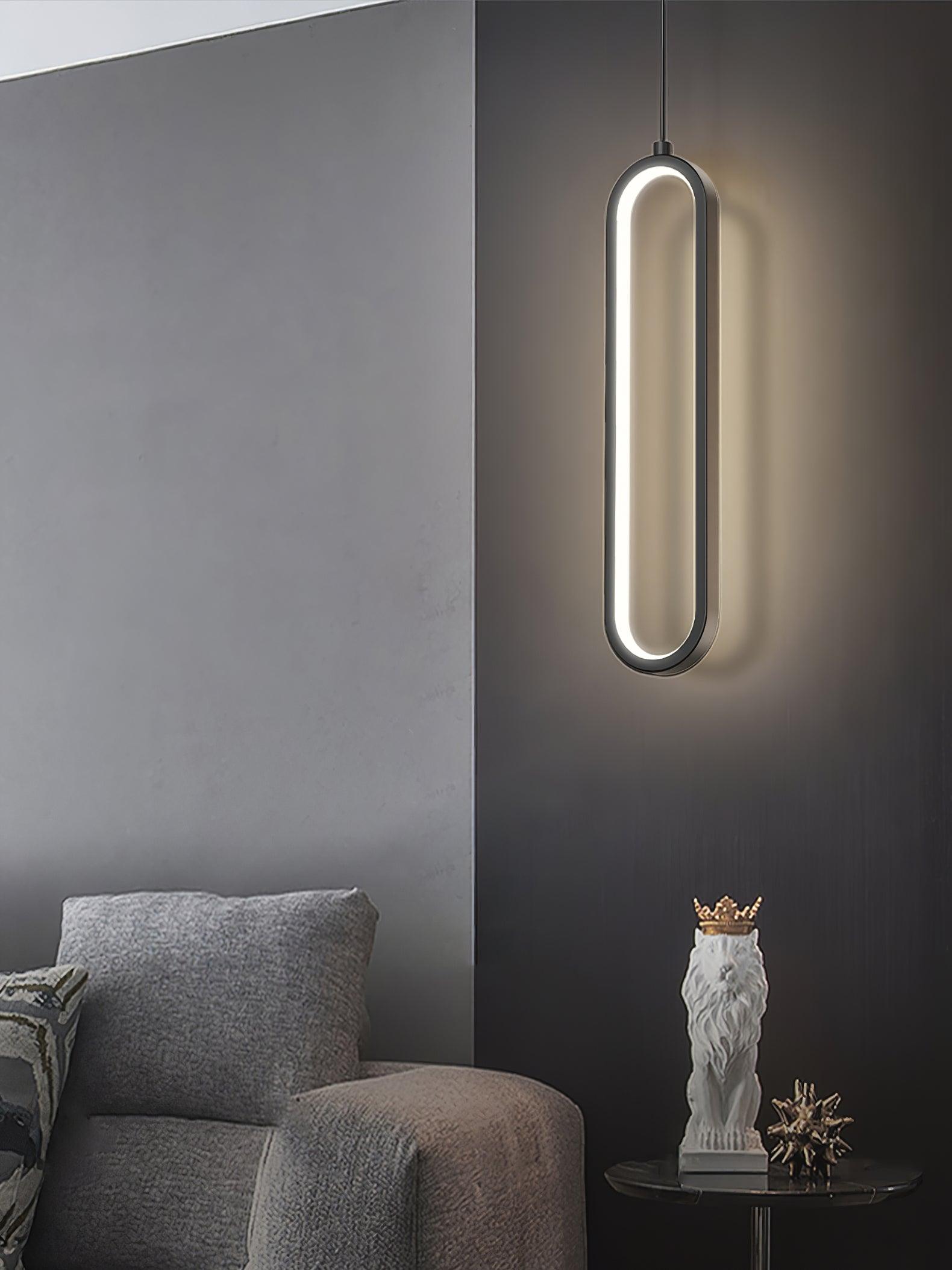 Long Oval LED Pendant Lamp - Lamp Outdoor