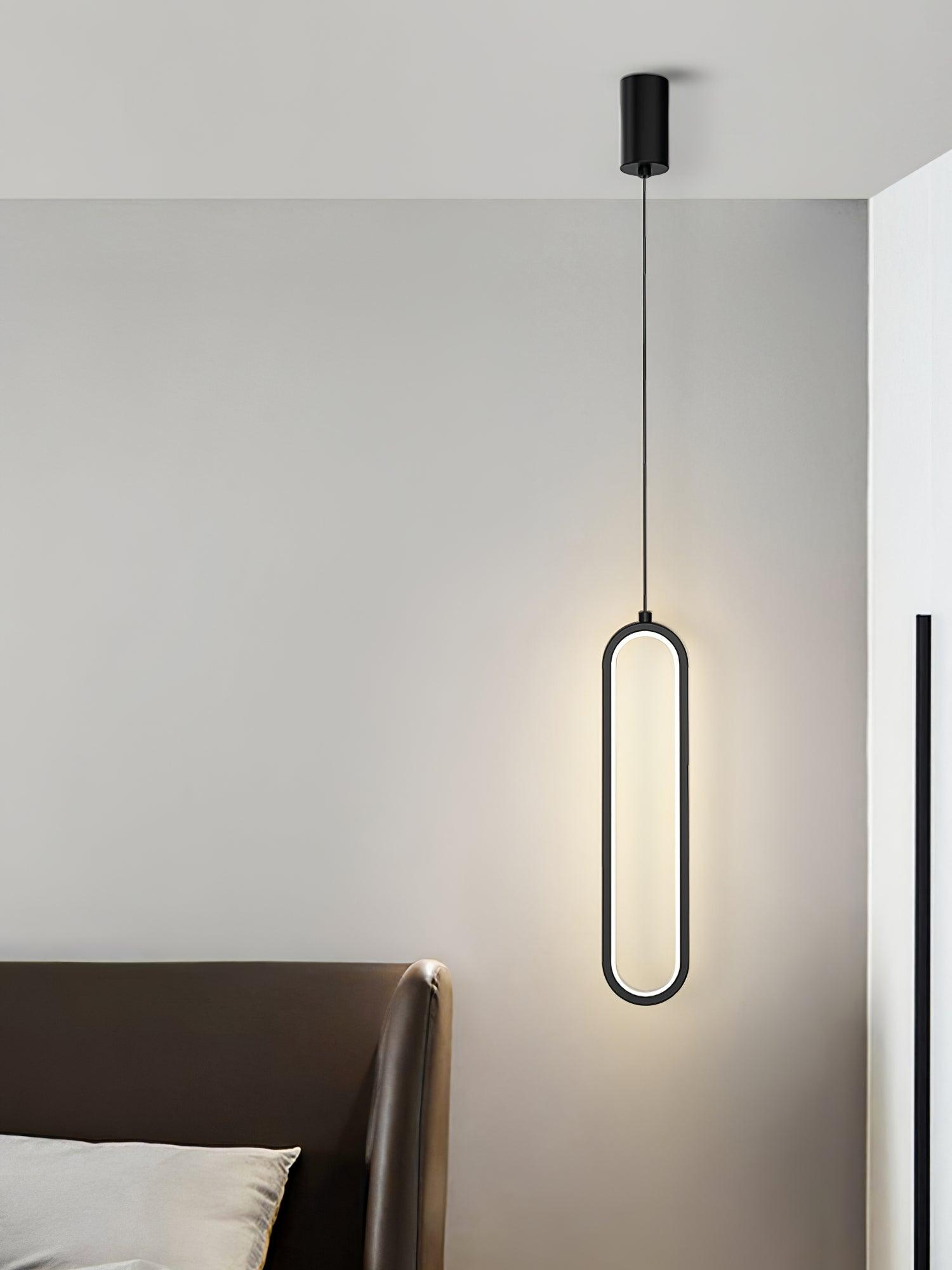 Long Oval LED Pendant Lamp - Lamp Outdoor