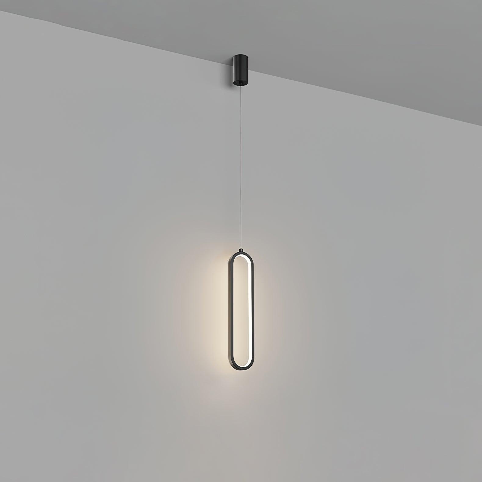 Long Oval LED Pendant Lamp - Lamp Outdoor