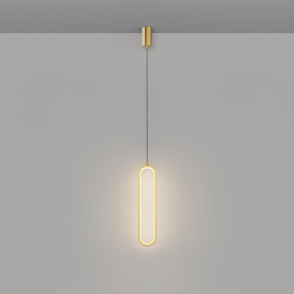 Long Oval LED Pendant Lamp - Lamp Outdoor