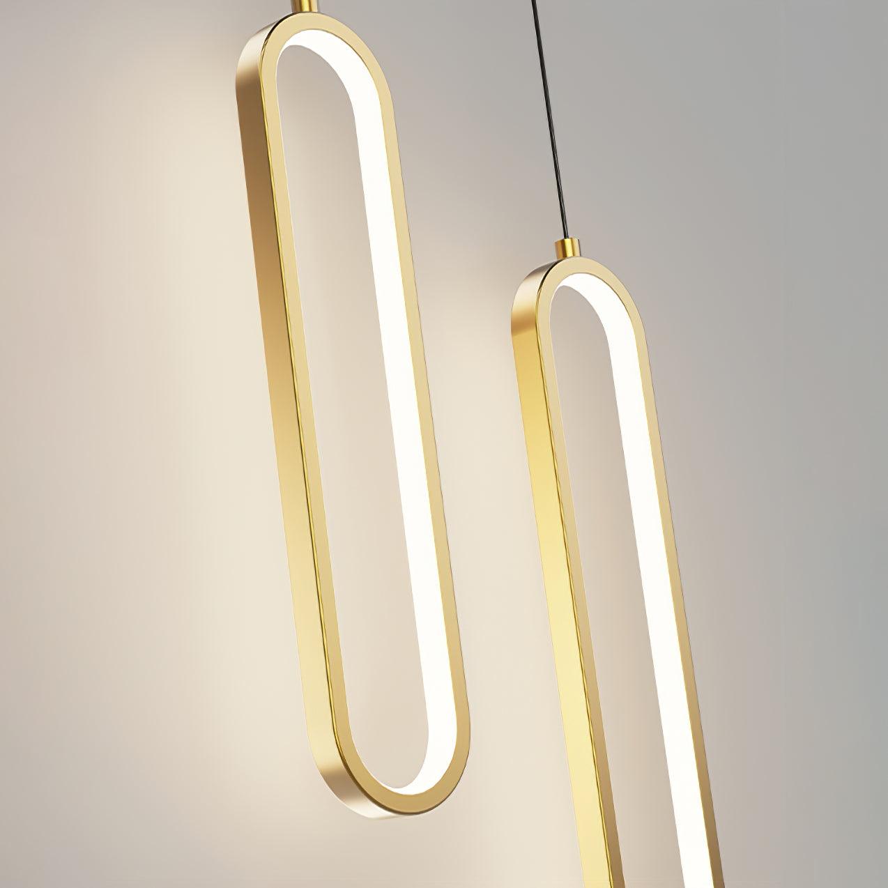 Long Oval LED Pendant Lamp - Lamp Outdoor