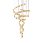 Cotalan Fluid Gold Pendant Light - Lamp Outdoor
