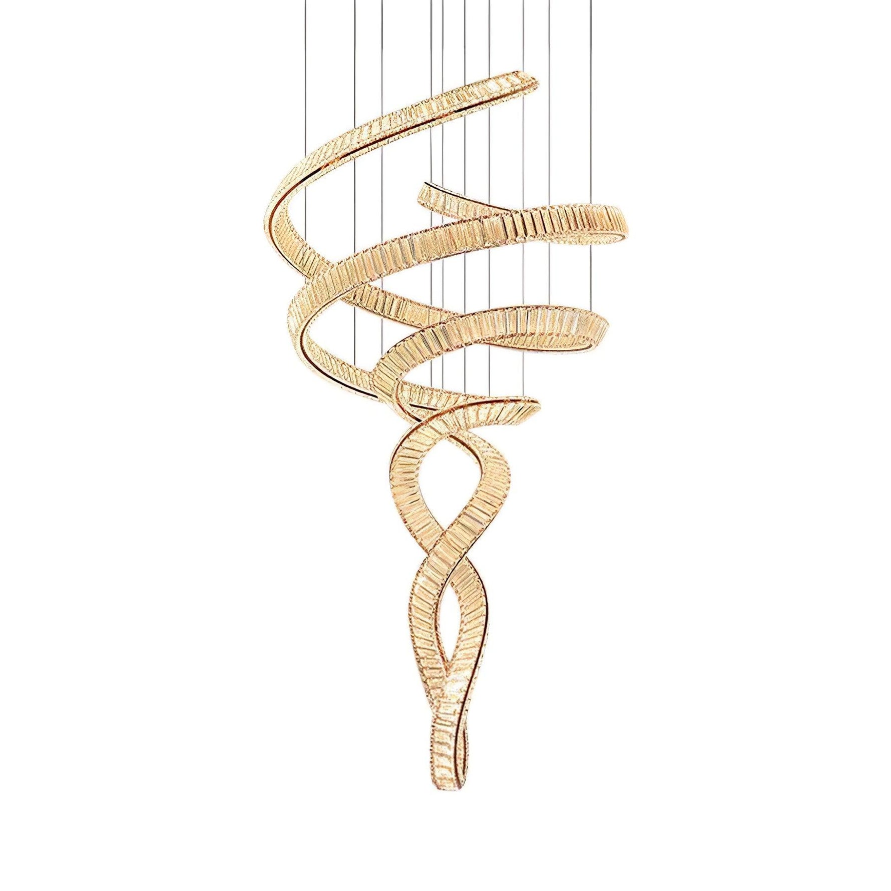 Cotalan Fluid Gold Pendant Light - Lamp Outdoor