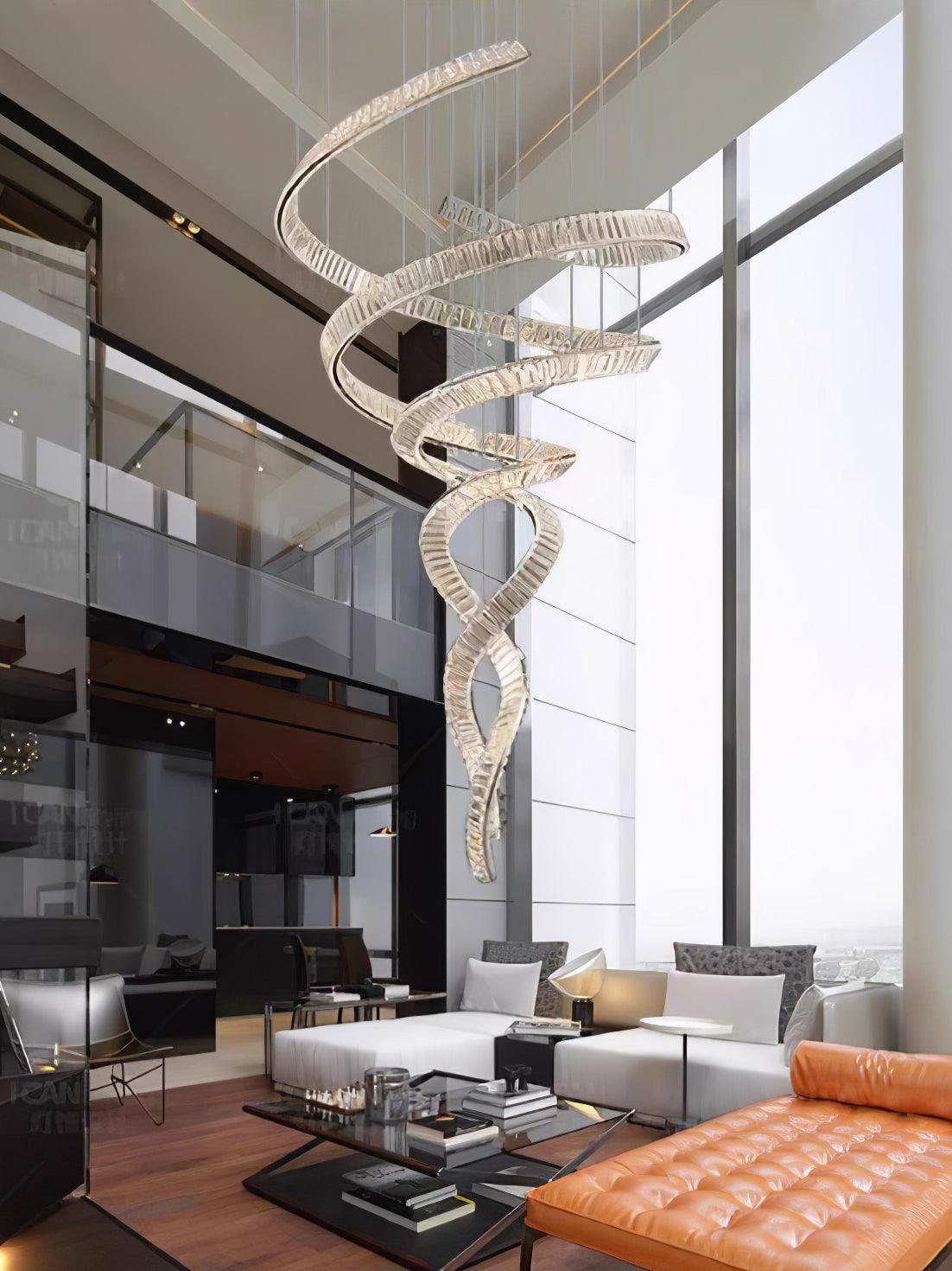 Cotalan Fluid Gold Pendant Light - Lamp Outdoor