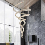 Cotalan Fluid Gold Pendant Light - Lamp Outdoor