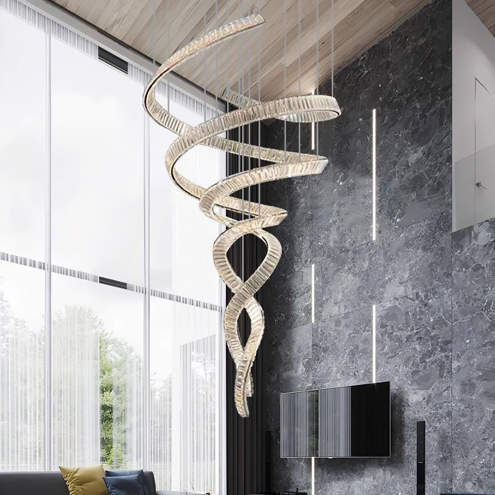 Cotalan Fluid Gold Pendant Light - Lamp Outdoor