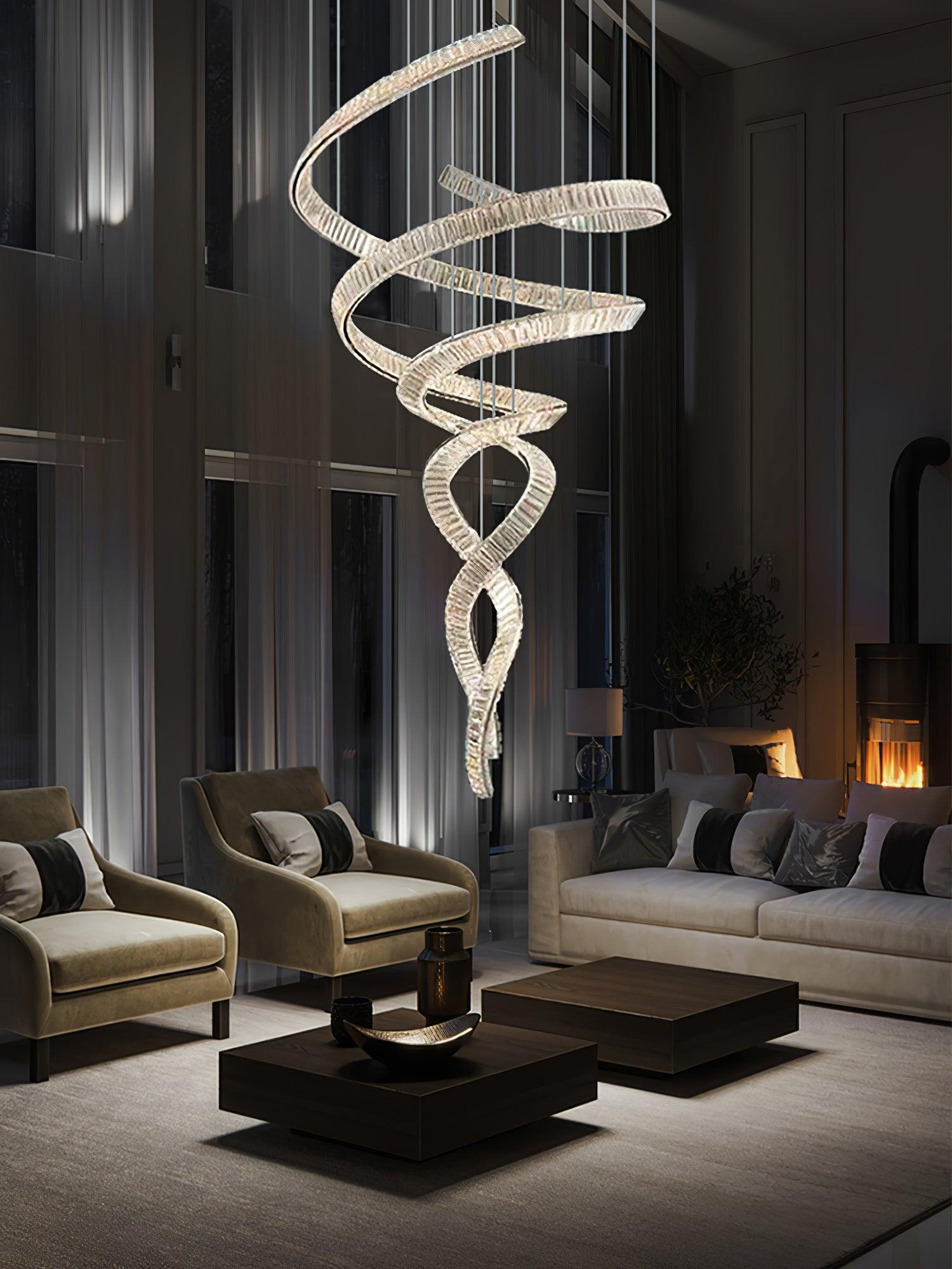Cotalan Fluid Gold Pendant Light - Lamp Outdoor