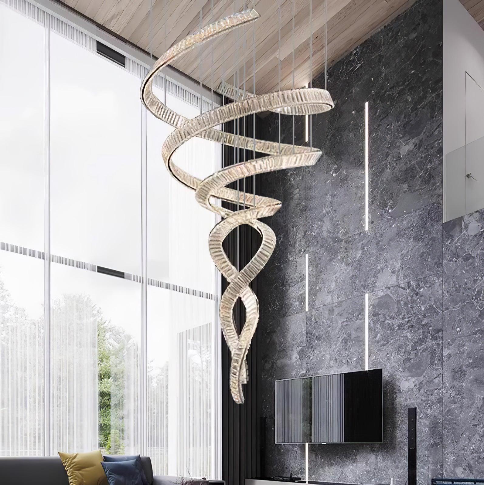 Cotalan Fluid Gold Pendant Light - Lamp Outdoor
