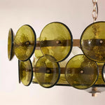 Ventilo Amber Glass Chandelier - Lamp Outdoor