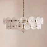 Ventilo Amber Glass Chandelier - Lamp Outdoor