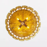 Ventilo Amber Glass Chandelier - Lamp Outdoor