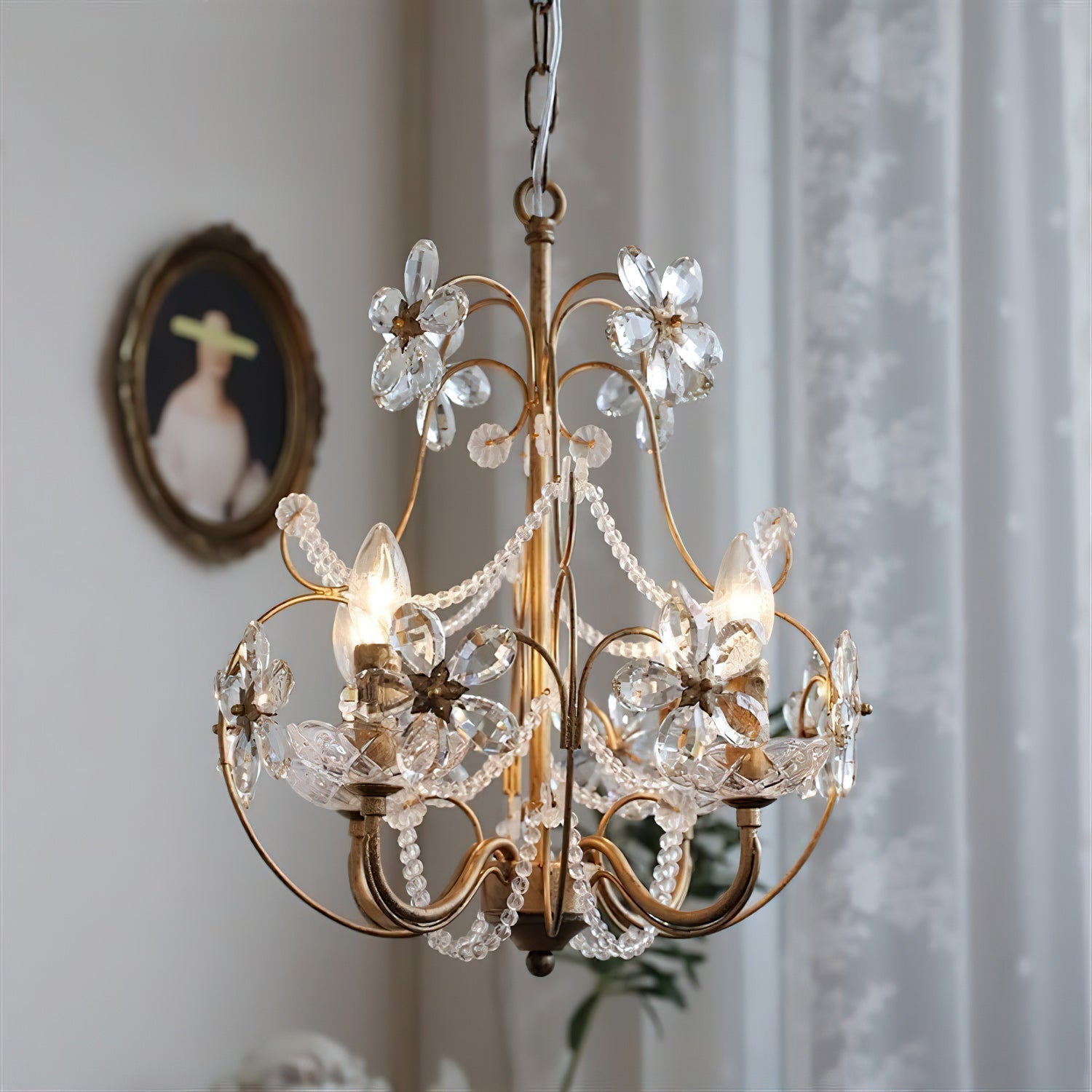 Losico Contemporary Glass Chandelier