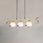 Lotus Oriental Resin Chandelier - Lamp Outdoor