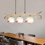 Lotus Oriental Resin Chandelier - Lamp Outdoor