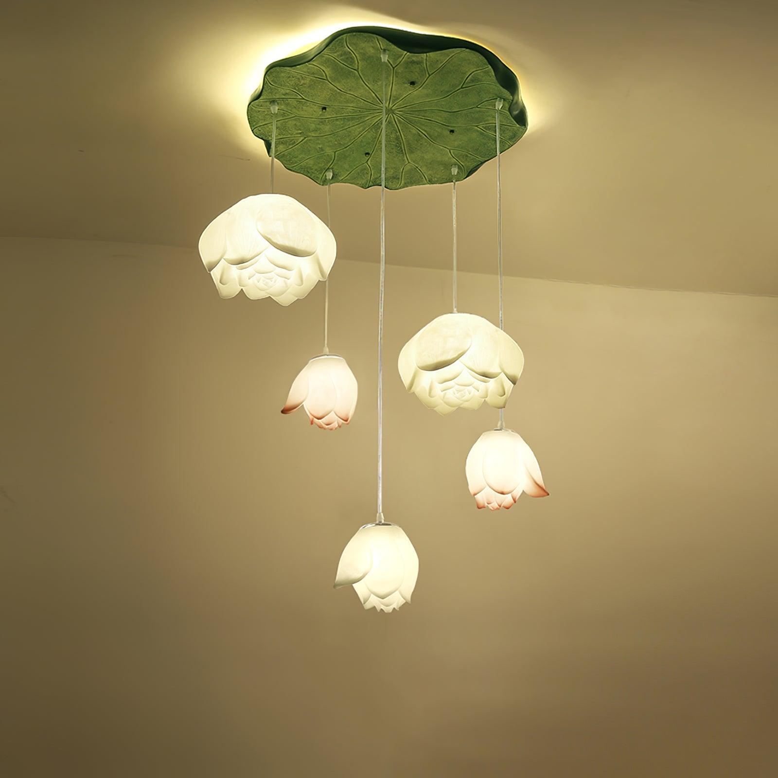 Lotus Chandelier - Lamp Outdoor