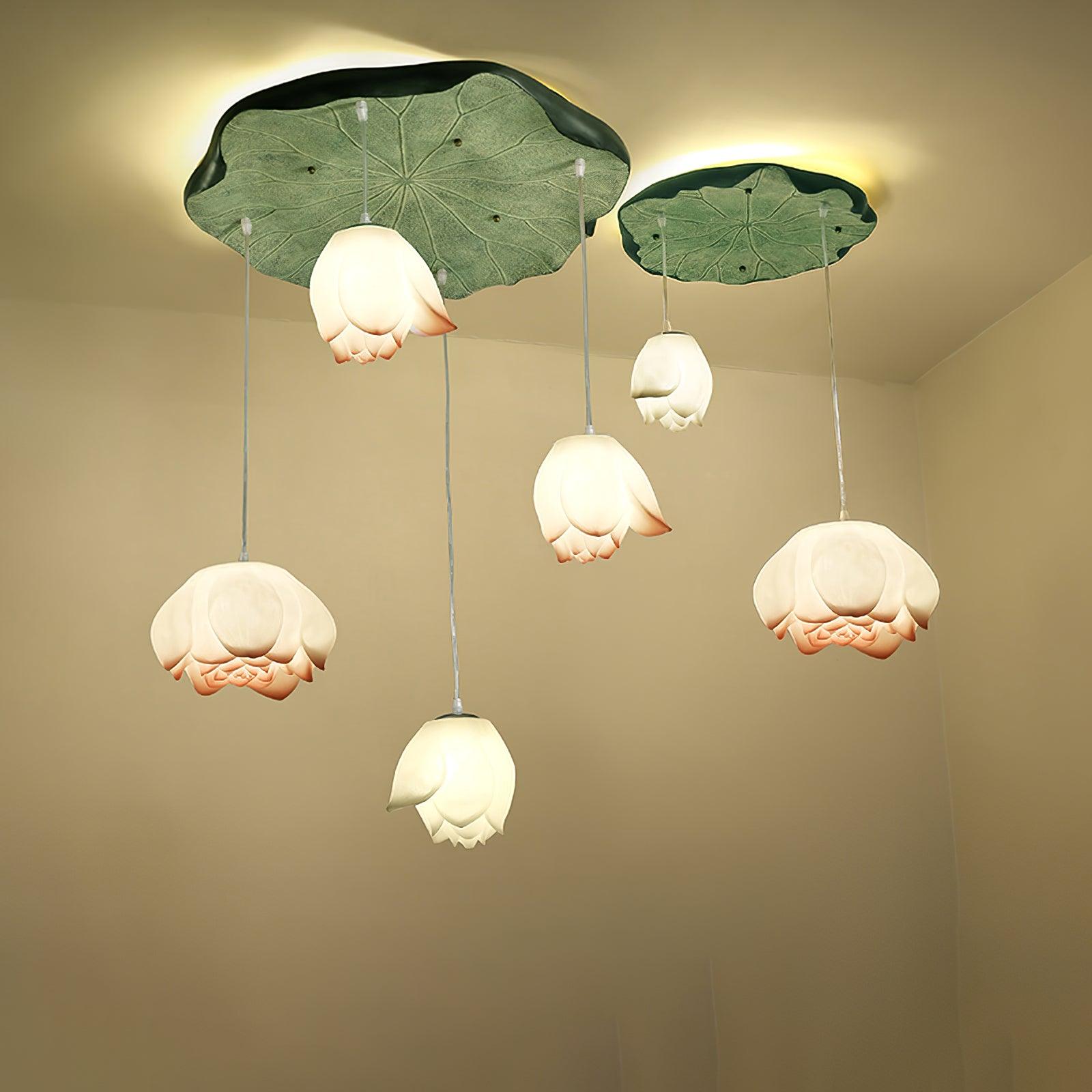 Lotus Chandelier - Lamp Outdoor