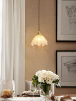 Lotus Crystal Small Pendant Light - Lamp Outdoor